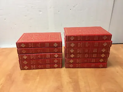 Ellery Queen Masterpieces Of Mystery HC 1976-78 Lot Of 11 Volumes Faux Leather • $43.99