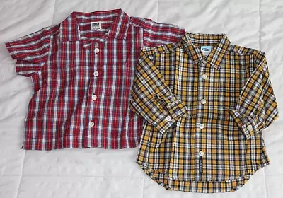 Lot Of  4 Pieces Of Boys 6-12 Mo Baby Clothes Old Navy Gerber • $6.99