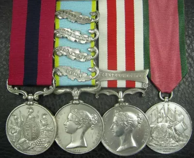 Crimean War Charge Of The Light Brigade Dcm Medals & Original Document Group • £23895