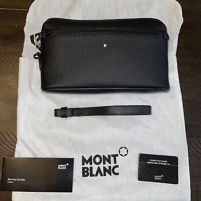 Original Montblanc EXTREME 2.0 BLACK LEATHER Double Zipper • $500