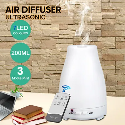 $15.95 • Buy Essential Oil Humidifier Ultrasonic Air Diffuser Aroma Aromatherapy Air Purifier