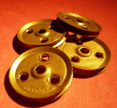 Four Meccano Pulley Wheels Part 22a  • £1.20