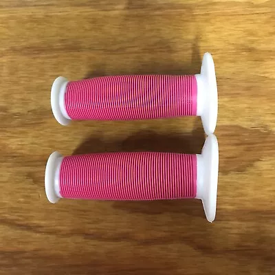 Bmx Bicycle Grips Pink For Schwinn Predator & Others Vintage Nos • $14.99