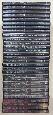 Magical Egypt Dvd Set Series 1+2+3 + The Great Work + Alchemy Of The Thoth Tarot • $150