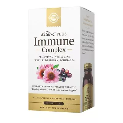 Solgar Ester-C Plus Immune Complex 90 Softgel • $31.49