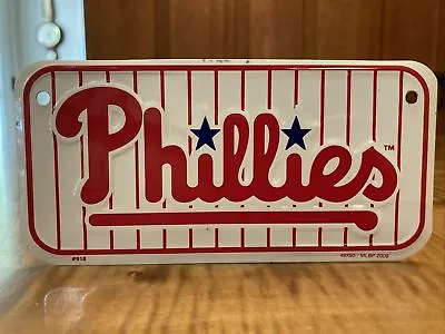 Philadelphia Philies MLB Metal Embossed Bicycle  License Plate 3 X 6 • $15