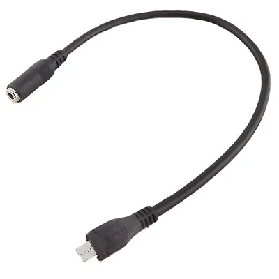 Micro USB 5 Pin Male To 3.5mm Female AUX Audio Sync Headphone Adapter Cable Cord • $2.49