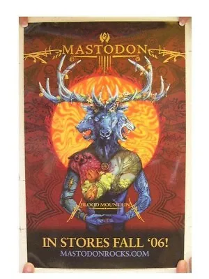 Mastodon Poster Blood Mountain • $33.88