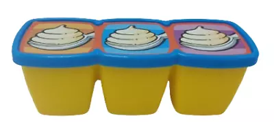 Play Food Vintage Fisher Price Smart Shopper Assorted Pudding Cups • $13.49