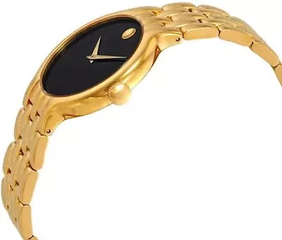 Movado Veturi Goldplated Stainless Steel Mens Watch 0606934 • $300