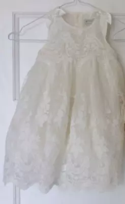 £6.99 • Buy Mamas & Papas Baby’s Special Occasion Dresses 6-9 Mo Wedding/christening Gown