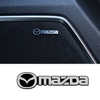 Car Audio Speaker Emblem Badge Interior Door Handle Trim Accessories For Mazda • $8.99