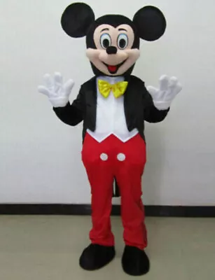 Adults Mickey Mouse Mascot Costume Suits Cartoon Party Dress Character • $109.80