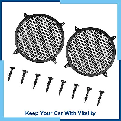 Universal Pack(2) 12  Car Speakers Cover Woofer Subwoofer Grill Protector Mesh • $18.04