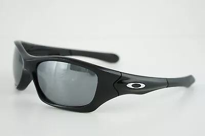 $280 • Buy Perfect! OO9127-06 Oakley Pit Bull Polished Black/Black Polarized Iridium 57-18