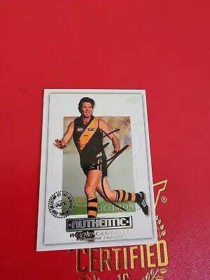 $8 • Buy Wayne Campbell Richmond Tigers Signed Afl Select Cards