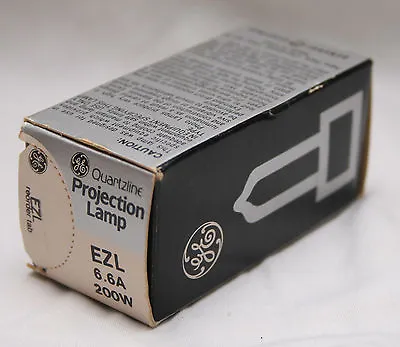 *1 - EZL 200W 6.6A  Projection Lamp -  New Old Stock - FREE SHIP • $12.95