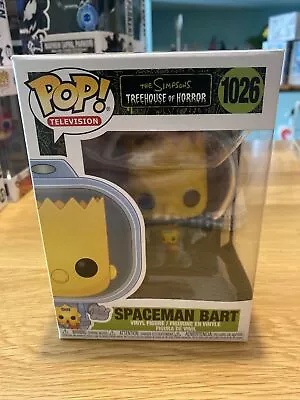 £18 • Buy The Simpsons Treehouse Of Horror - Spaceman Bart 3.75  Pop Tv Vinyl Figure 1026