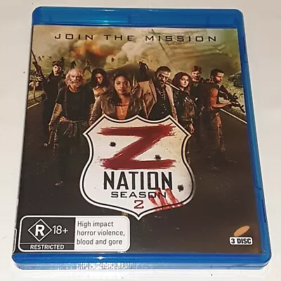 Z Nation - Season 2 / Series Two (Blu-Ray 2015) 3 Disc Set - FREE POST  • $11.99