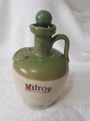£6 • Buy Vintage Milroy Stoneware Scotch Whisky Jug Bottle Flagon Glasgow