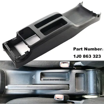 For VW JETTA Golf IV Bora Rear Center Console Cup Holder Plastic Black 1J0863323 • $55.98