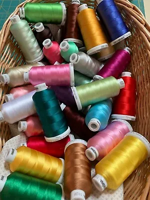 Madeira Rayon 40 Machine Embroidery Thread 1000m 60 Colours All New L2 • £5.25