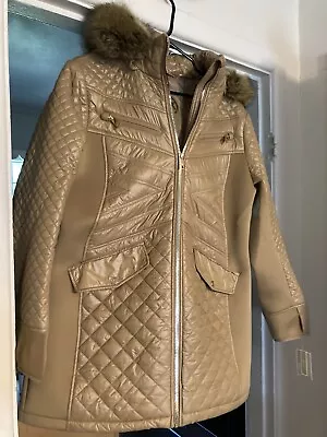 MICHAEL KORS Women Puffer Jacket With Fur • $97