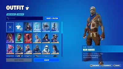Very Rare S1 OG FN ACC With Royal Knight Worm Max Drift And More. RAFFLE • £20