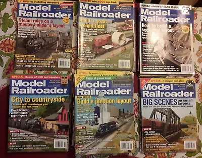 Vintage Model Railroader Train Toy Hobby Magazines Huge Lot Of 24: 2007 To 2012 • $30