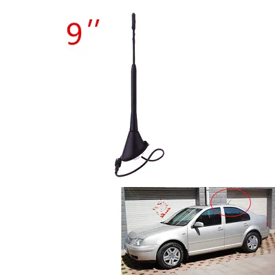 Car Top Roof Radio WHIP Antenna 9  Fuba Style For Toyota Corolla Echo Yaris • $11.76