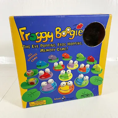 Froggy Boogie All Wooden Frog Pond Hopping Memory Board Game - No Instructions • $24.95