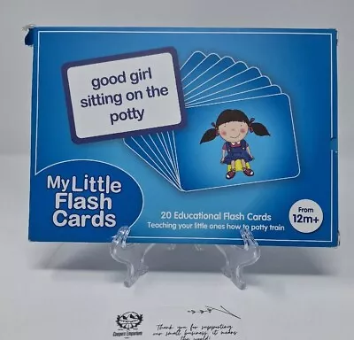 Potty Training Toddler Flash Cards Learning Reward Game For Baby Kids Children • £12