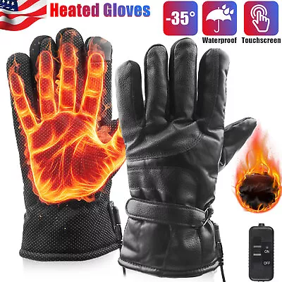 Electric Heated Gloves Powered By USB Power Bank Hand Warmer Heating Gloves • $8.99