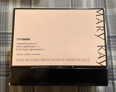 Mary Kay Timewise Replenishing Serum + C 4 X .25 Fl Oz Vials (New In Box) • $24