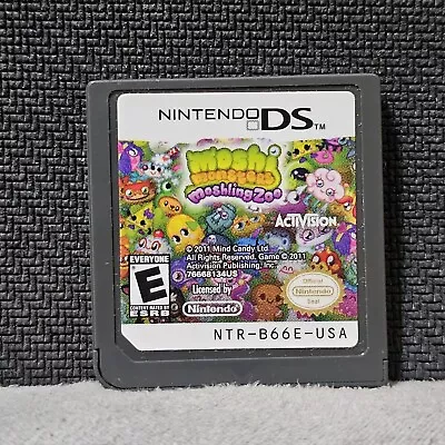 Moshi Monsters Moshling Zoo ~ Nintendo DS ~ Authentic ~ Rated E ~ EUC~ Game Only • $8.99