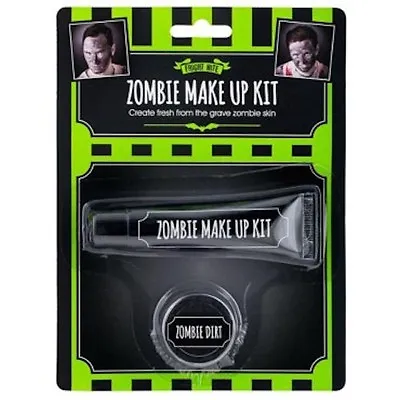 Zombie Make Up Kit Halloween Horror SPFX Fake Skin & Dirt Face Paint Fancy Dress • £3.79