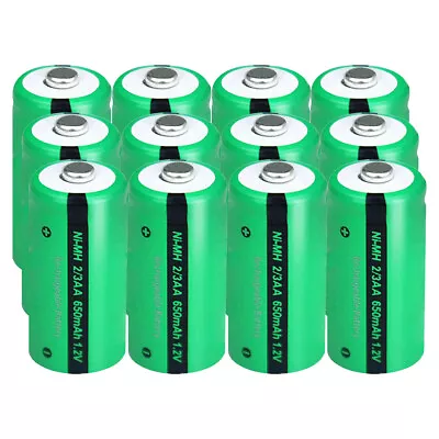 PKCELL 2/3 AA 1.2V Button Top Ni-MH Rechargeable Battery For Solar Decorations • $4.25