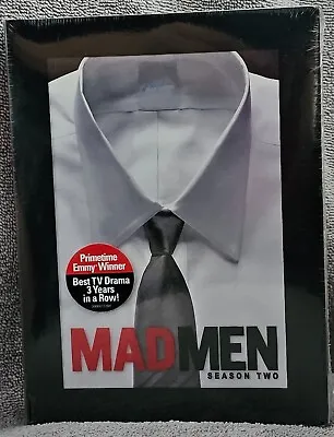 Mad Men - Season 2 (DVD 2008 4-Disc Set) BRAND NEW SEALED • $1.99