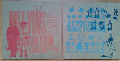 MELVINS PINKUS ABORTION TECHNICIAN 2x10  LETTERPRESS TOUR 17/26 Butthole Surfers • $149.20