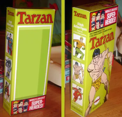 Mego 8  Tarzan Box Only • $14.50