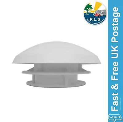 Mushroom Roof Air Vent Free Flow 80mm Comet Caravan Motorhome VW Campervan Boat • £11.99