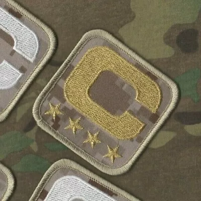 $12.99 • Buy NFL SALUTE TO MILITARY SERVICE CAMO CAPTAINS GOLD C-PATCH: Four-4-⭐⭐⭐⭐-STAR 