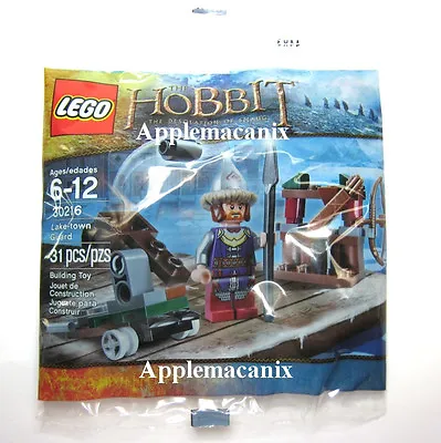 NEW LEGO The Hobbit 30216 Polybag Promo LAKE-TOWN GUARD Minifigure Laketown • $29.96