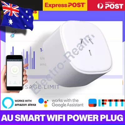 Smart Plug Wifi Socket Switch Works With Alexa Echo Google Home IFTTT Remote • $56.95