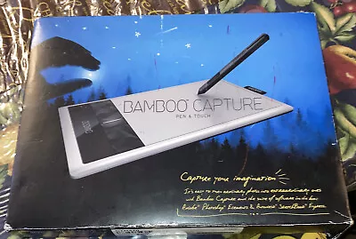 New Wacom CTH470 Bamboo Capture Pen And Touch Tablet Open Box 2011 • $79.55