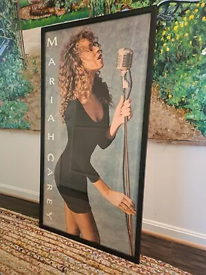 Mariah Carey Vintage 1990 Promo Debut Poster 25x48 Columbia Records RARE HTF • $799.99