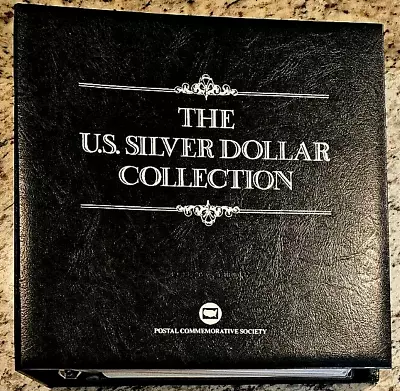 Complete Morgan & Peace 35 Coin US Silver Dollar Collection PCS Postal Stamps • $1369.99