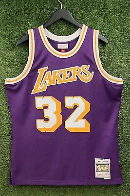 Authentic Mitchell & Ness Los Angeles Lakers Magic Johnson Jersey Men Large • $79.99