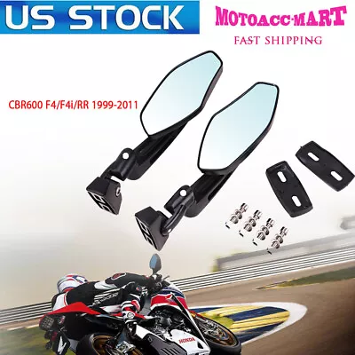 Motorcycle Racing Rear View Mirrors For Yamaha FZ1 FZR YZF 600 R R1 R6 R6S 1000 • $36.99