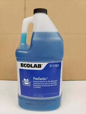 Ecolab 6112963 PanTastic Concentrated Pot & Pan Detergent Exp 01/2027- 1 Gallon • $35
